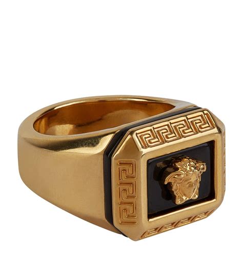 versace ring size chart|men Versace rings 14k gold.